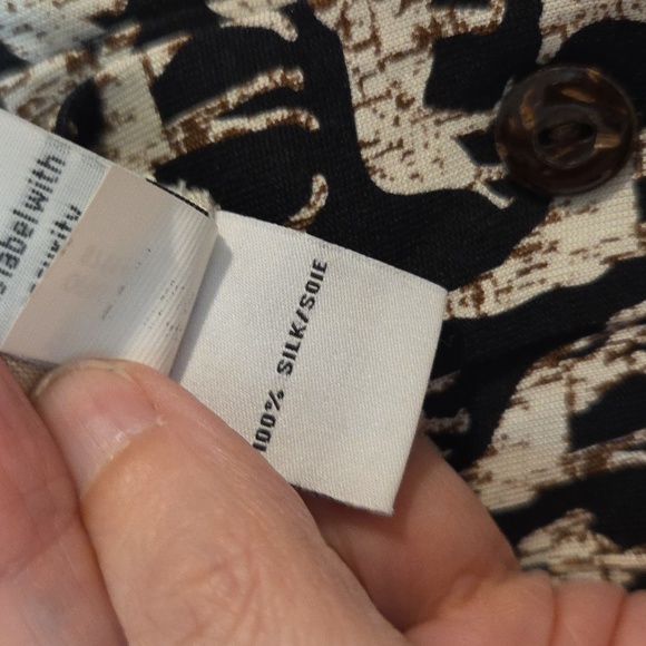 Diane von Furstenberg Opal Jungle silk romper Sz 6 - Picture 14 of 14